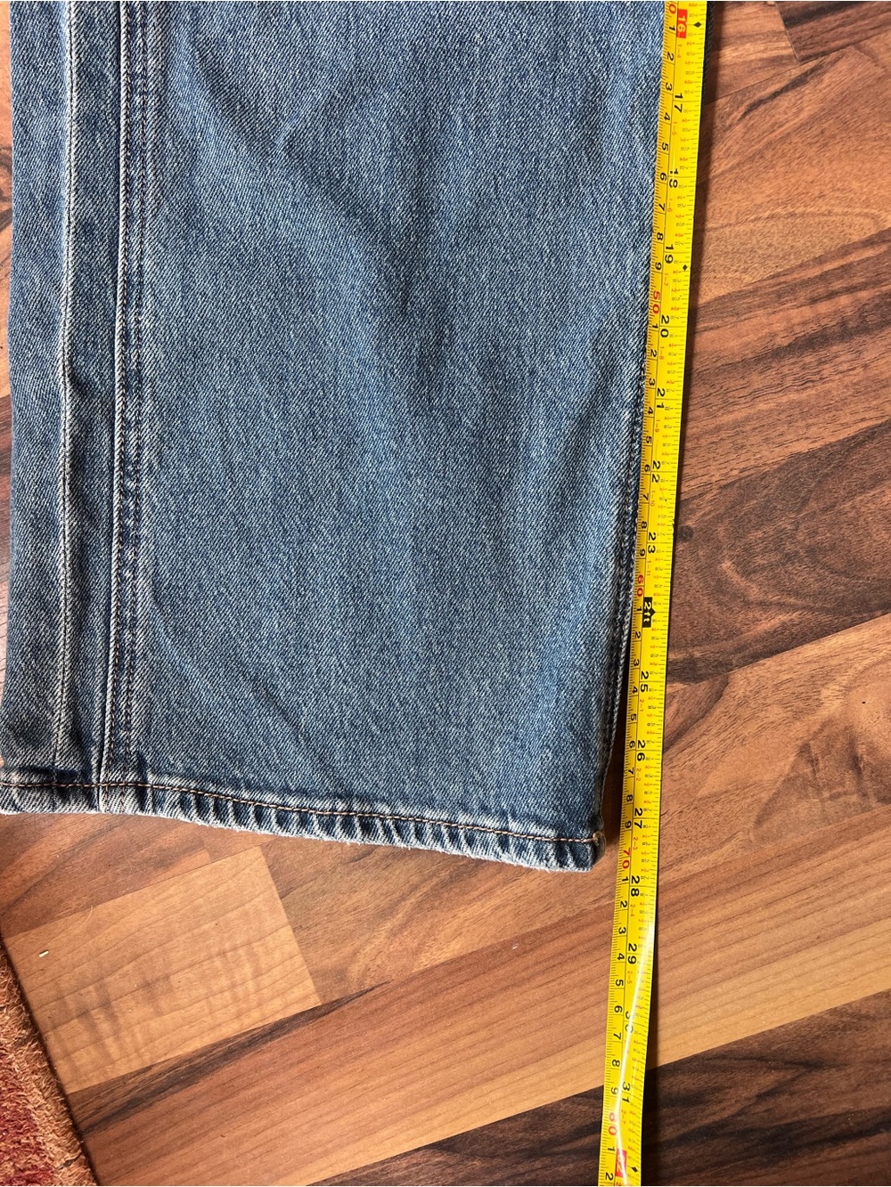 American Eagle Stovepipe jeans Light Blue Denim - Picture 3 of 3